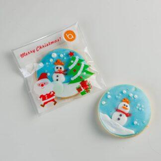 COOKIES INDIVIDUALES MUÑECO DE NIEVE