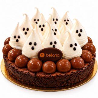 TORTA BROWNIE FANTASMITA